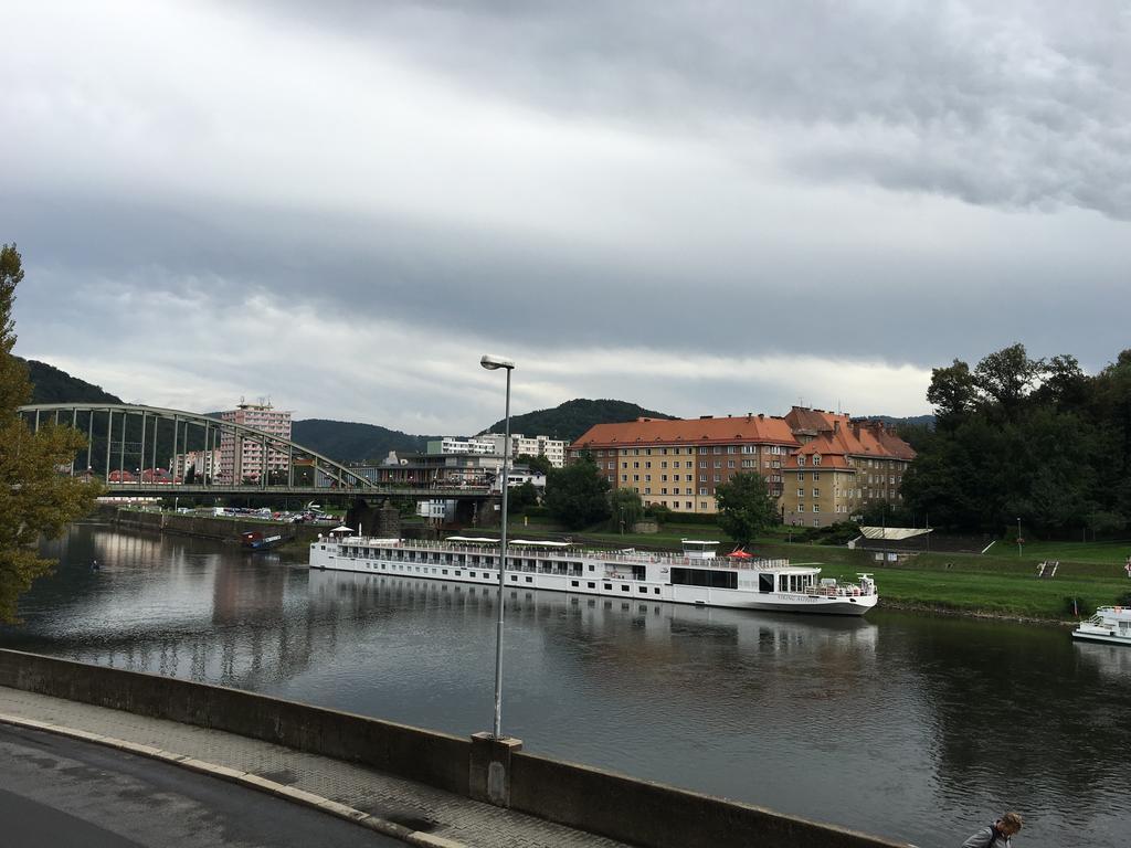 City Apartment Decin Eksteriør billede